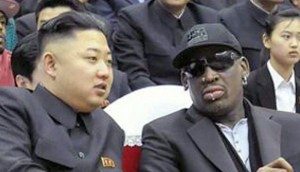north korea hosts Rodman