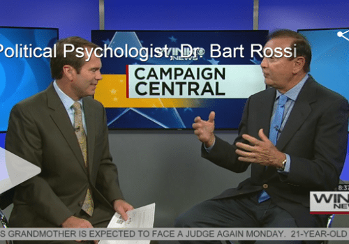 political psychologist Dr Bart Rossi PhD
