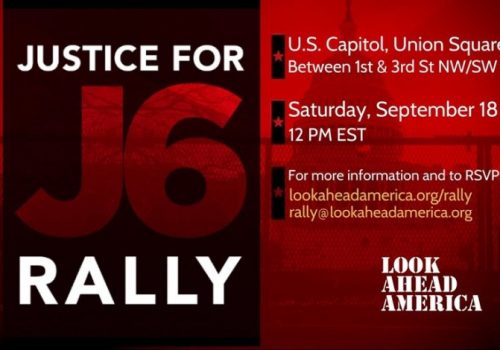 Justice For J6 rioters rally