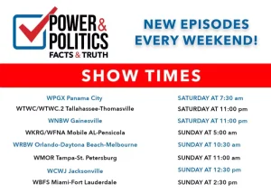 Power & Politis TV schedule 